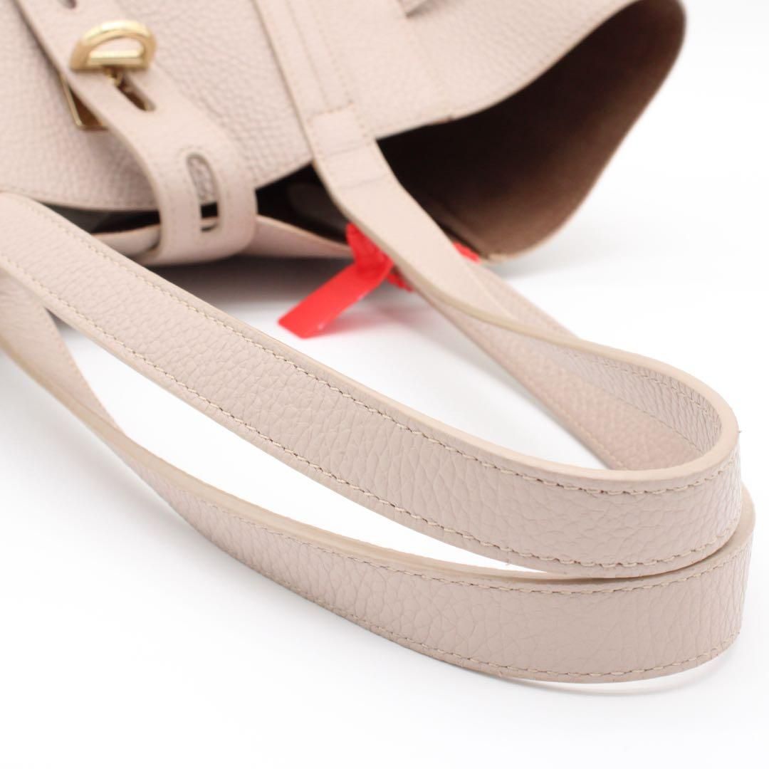 ✨美品✨FURLA NET フルラ 現行モデル レザー ピンクベージュ A4可 極美品】FURLA NET レザー トートバッグ A4収納可 ピンクベージュ