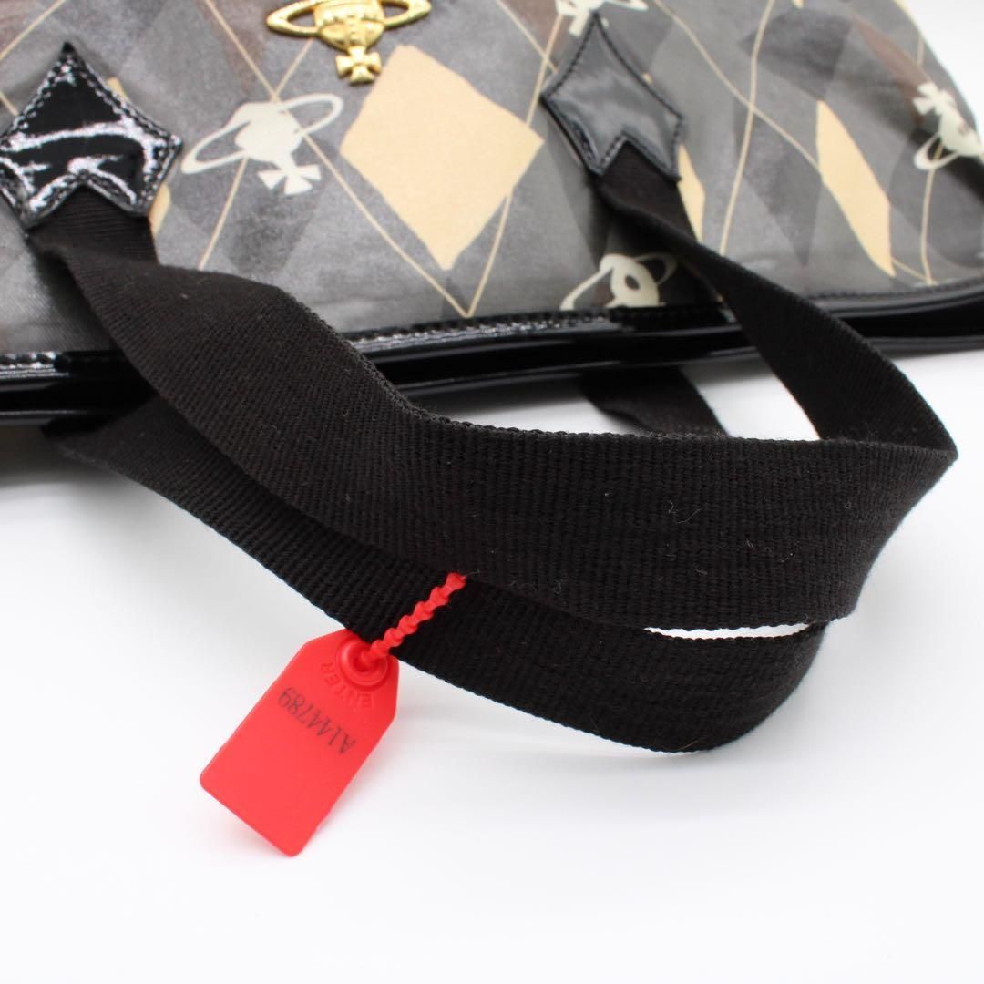 良品】Vivienne Westwood アーガイル 大容量トートバッグ - メルカリ