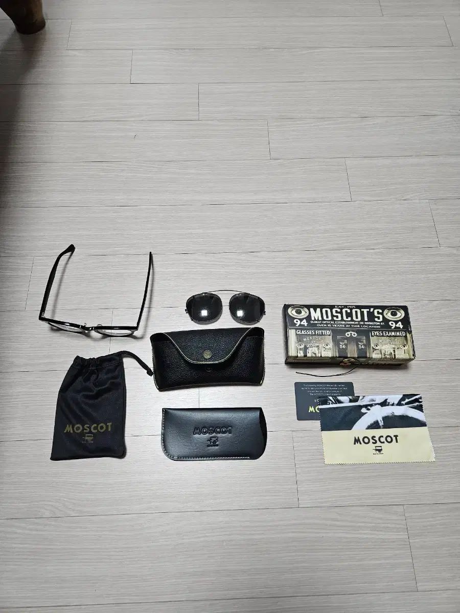 MOSCOT モスコット レムトッシュ 49 ブラック