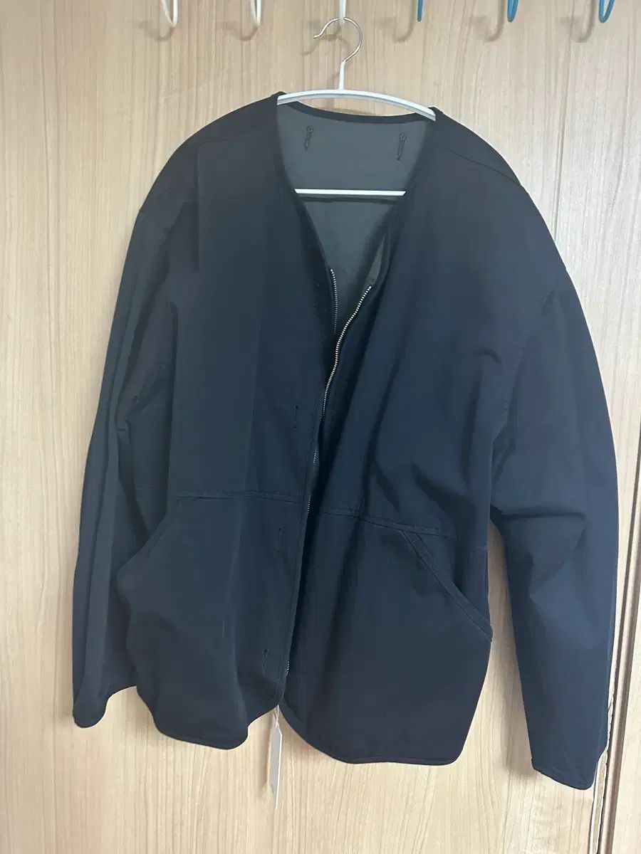 PERENN リバーシブル ライナージャケット ブラック/チャコール 2