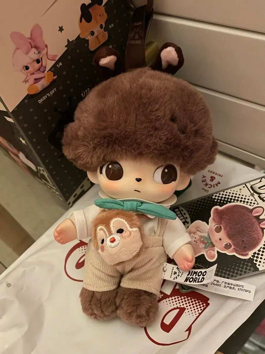 POP MART ポップマート ディムー チップアンドデール ぬいぐるみ キーホルダー