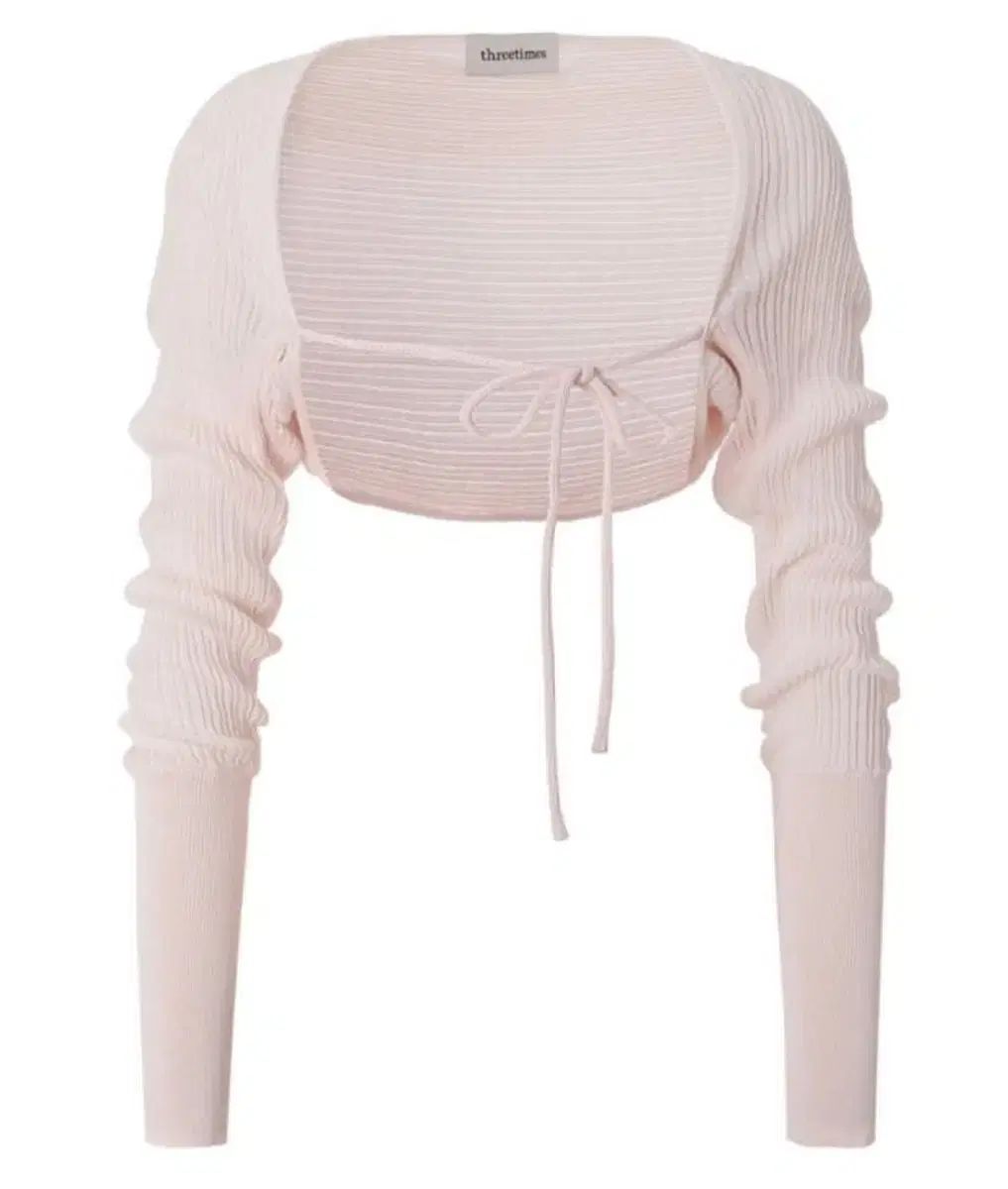 スリータイムズ쓰리타임즈 リットボレロ ピンク