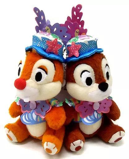 中古】ぬいぐるみ チップ＆デール(ファッショナブル・イースター