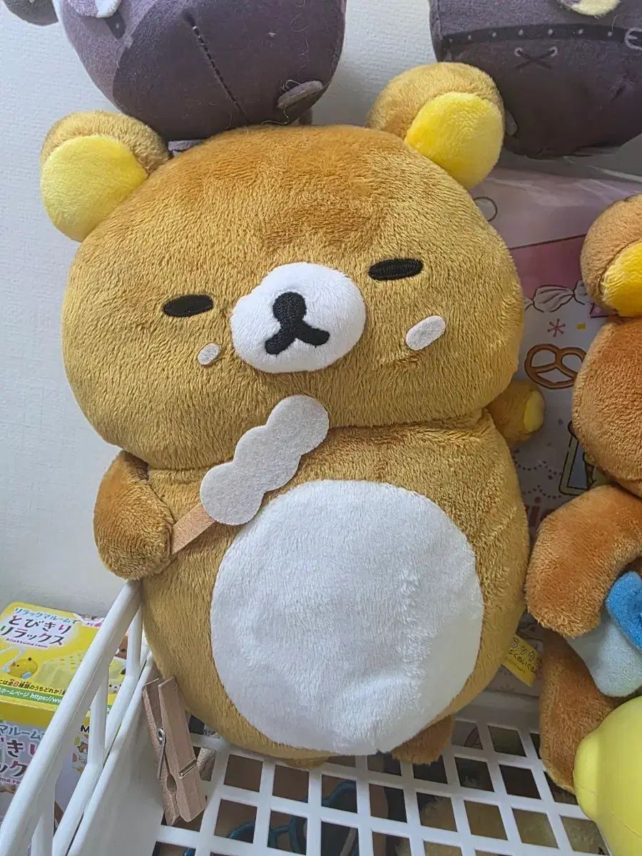 リラックマ だんご ベスト ぬいぐるみ リラックマ 茶屋テーマ