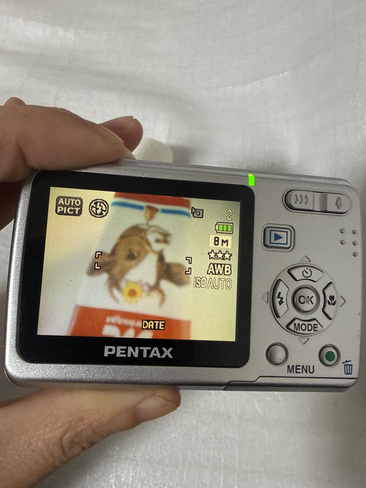 デジカメ 本体 PENTAX Optio E40 現状品 - メルカリ