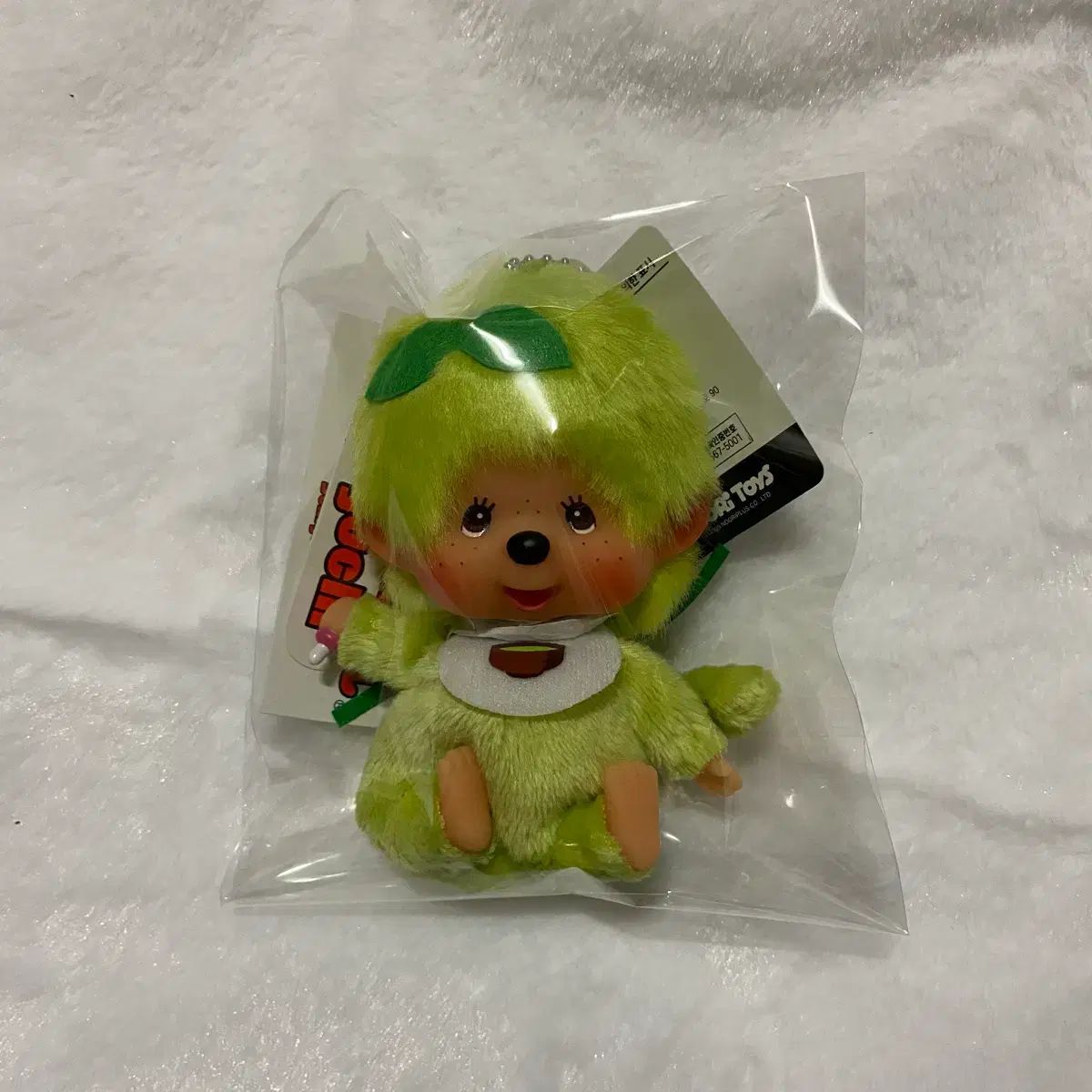 モンチッチ グリーンティー ぬいぐるみ キーホルダー 出品 モンチッチ 