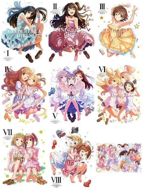 アイドルマスター シンデレラガールズ 完全生産 版 全9巻セット マーケットプレイス Blu-rayセット
