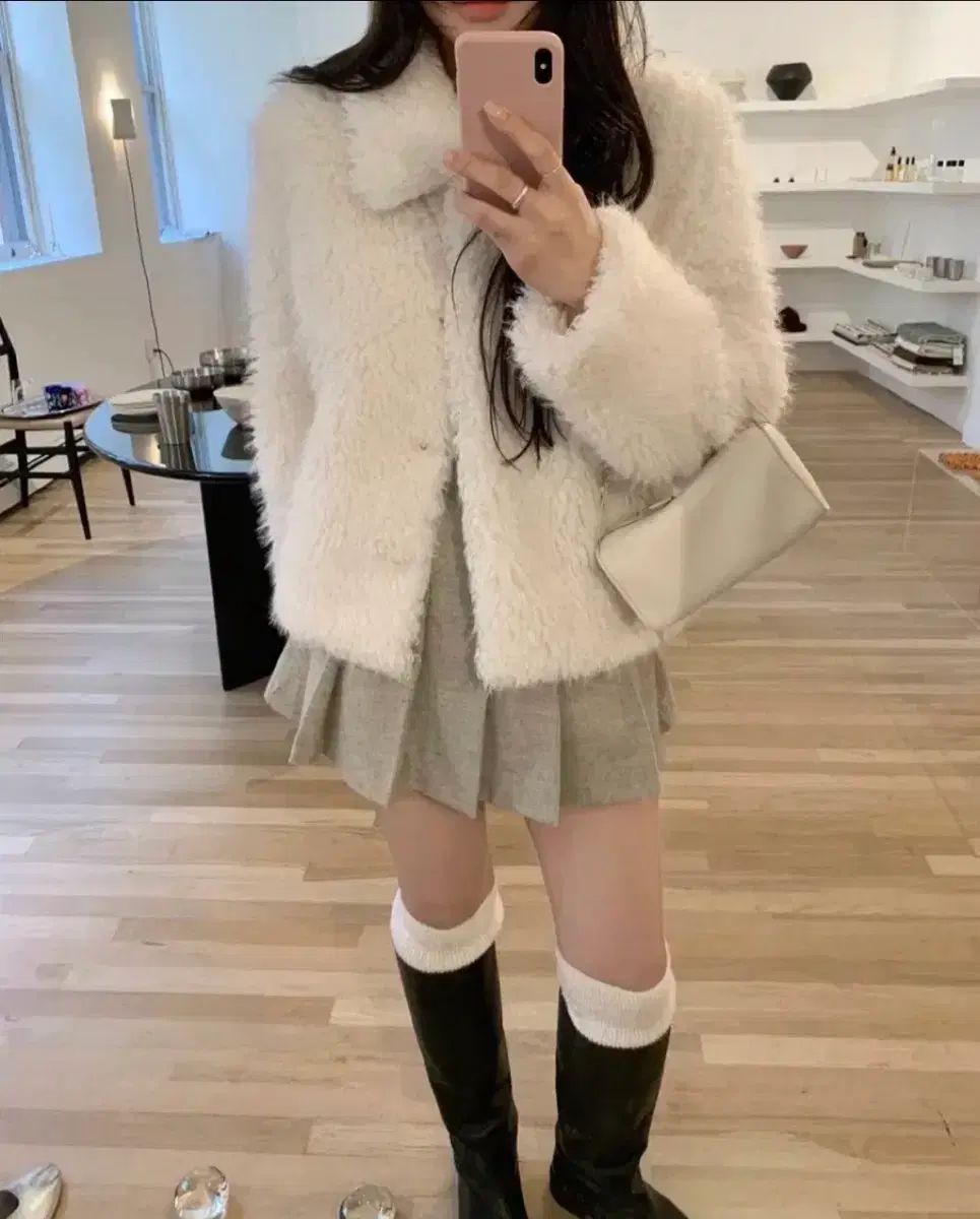 샵리즈 WIND AND WISH NO EL Shearling ファージャケット