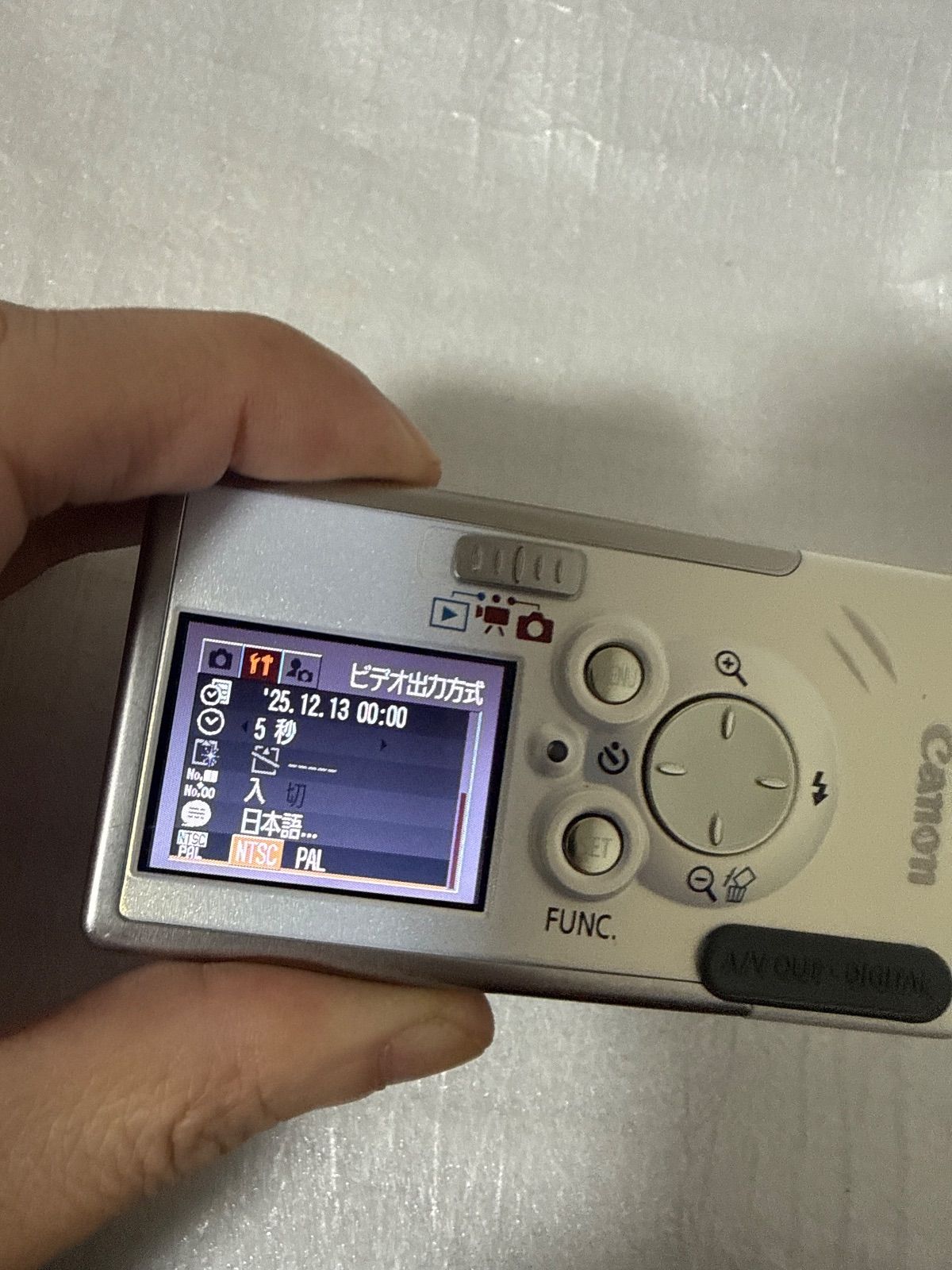 コンパクトデジタルカメラ デジカメ Canon PC1060 動作正常 ❗️動作良好❗️デジカメ 本体 Canon PC1060 - メルカリ