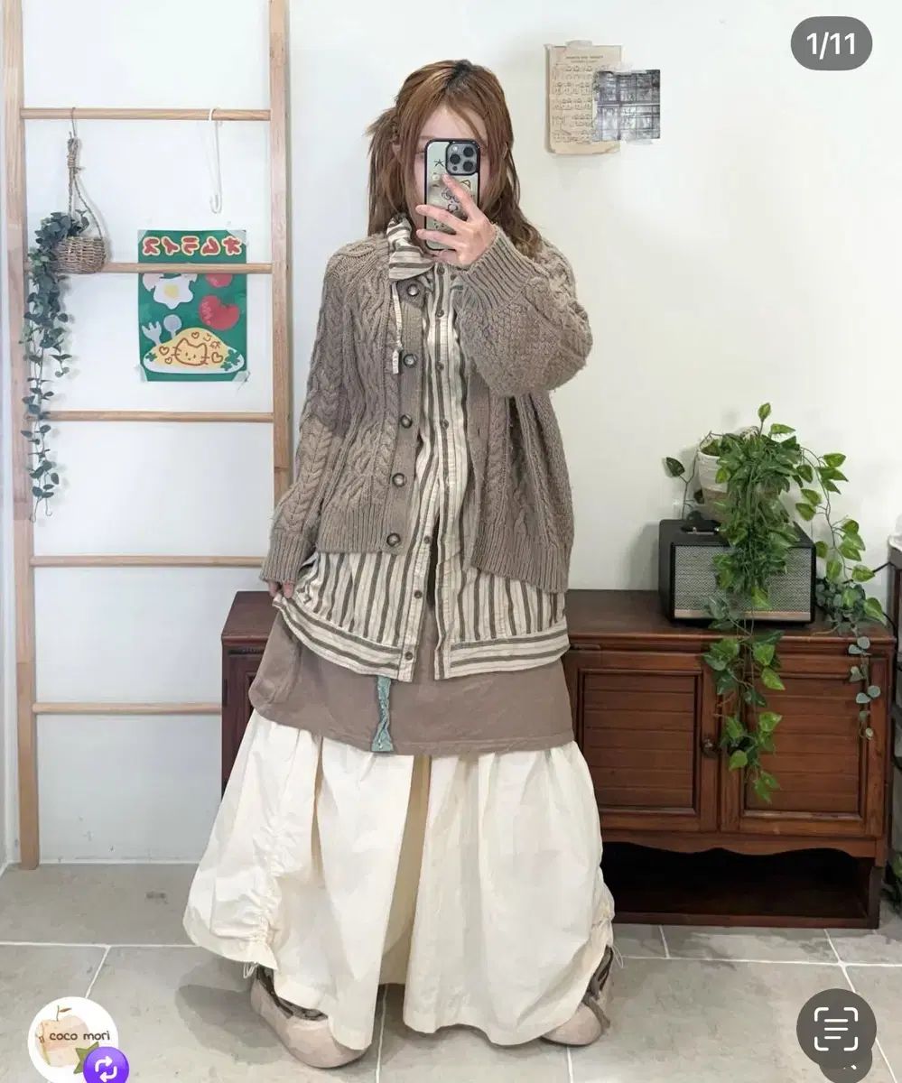 ココモリ ヴィンテージ コーデセット 森ガール コーデ