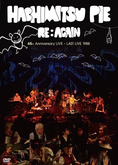 はちみつぱい 45 th Anniversary ライヴDVD ラストライヴ1988