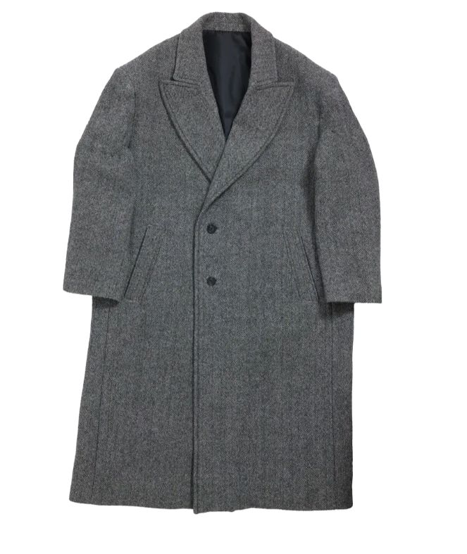 Nonnod ツイード ロング コート