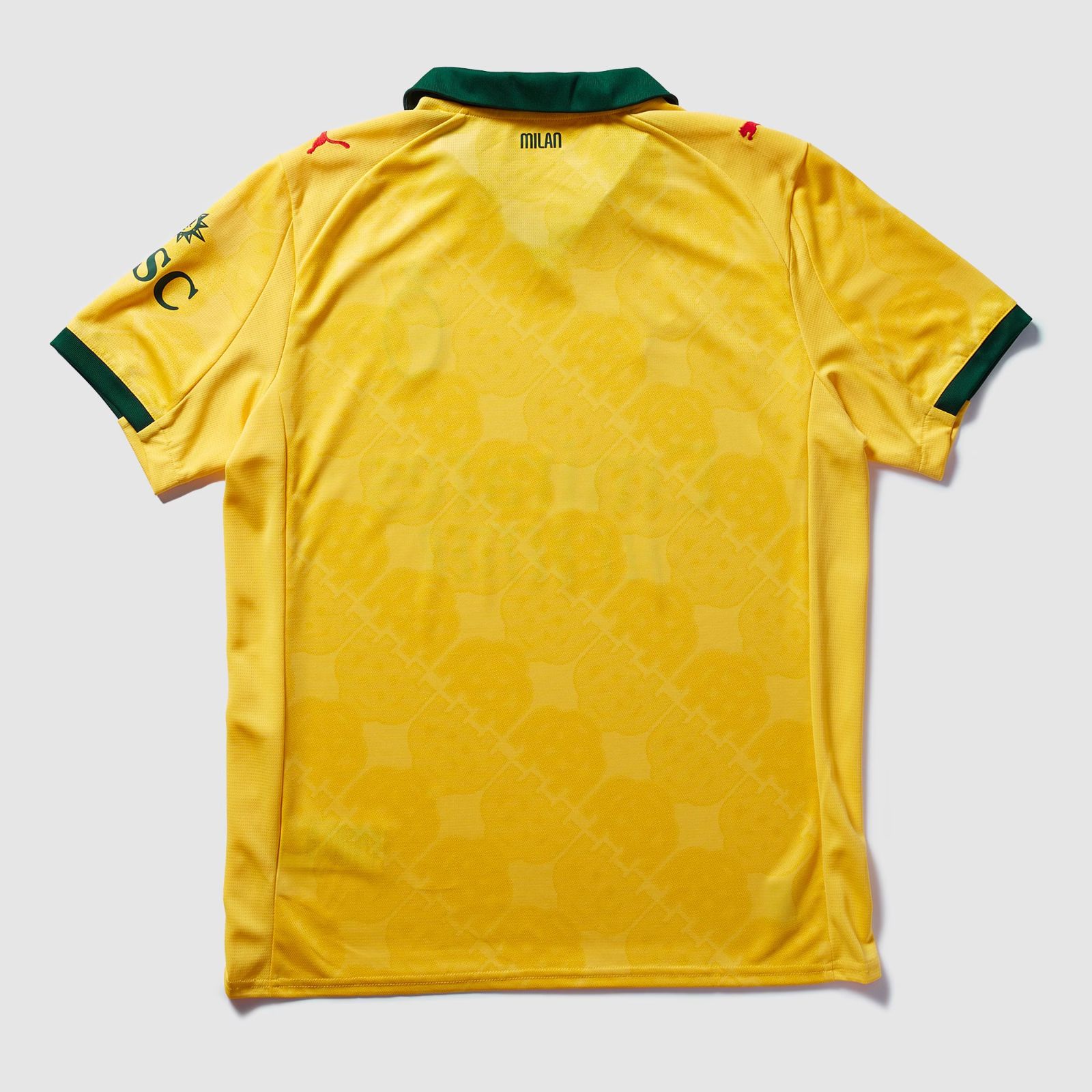 Puma ACミラン 25 26 サード 半袖 ユニフォーム 黄 緑