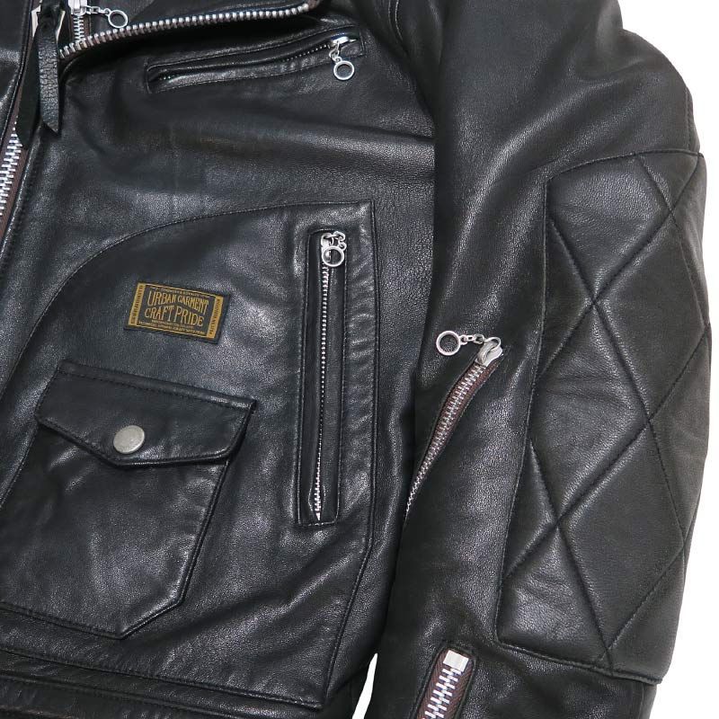 ランブル NEIGHBORHOOD ネイバーフッド レザー　ジャケット NEIGHBORHOOD ネイバーフッド 11AW STRABLER 2/LL-JKT 112NWNH-JKM02