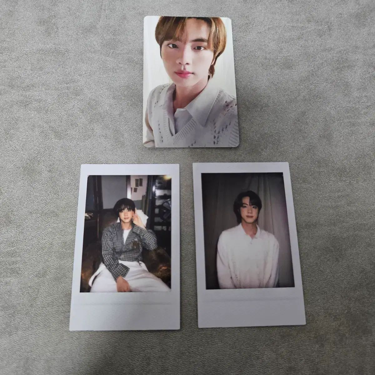 BTS ジン　デコキット　ランダム　トレカ 3個まとめ BTS 防弾 デコキット トレカ ジン(JIN・ソクジン) - メルカリ