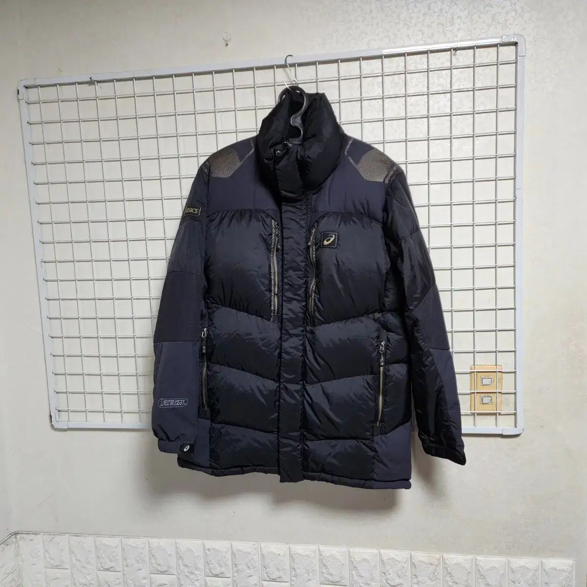 状態良し asics アシックス ダミージャックス|グース ダウン メンズ105