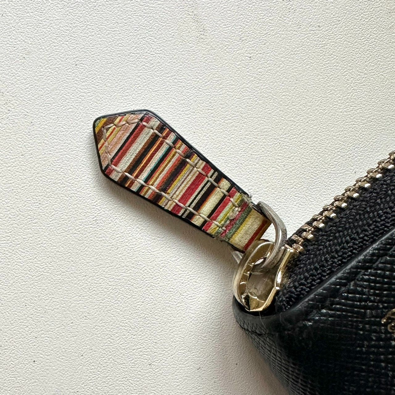 ポールスミス Paul Smith 長財布 ジップストローグレイン2 ブラック