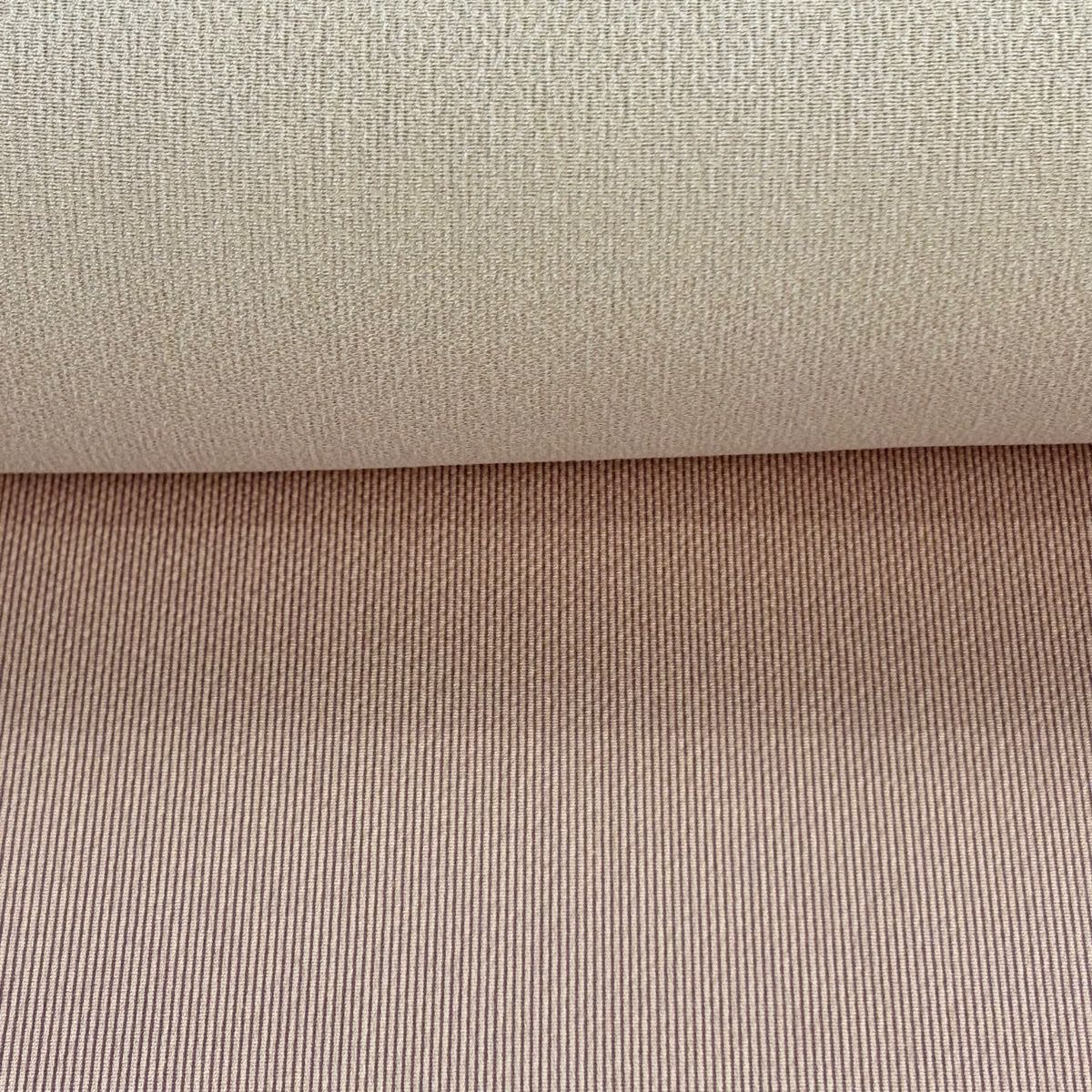  反物 秀品 江戸小紋 万筋 ベージュ 正絹 その他 着物反物