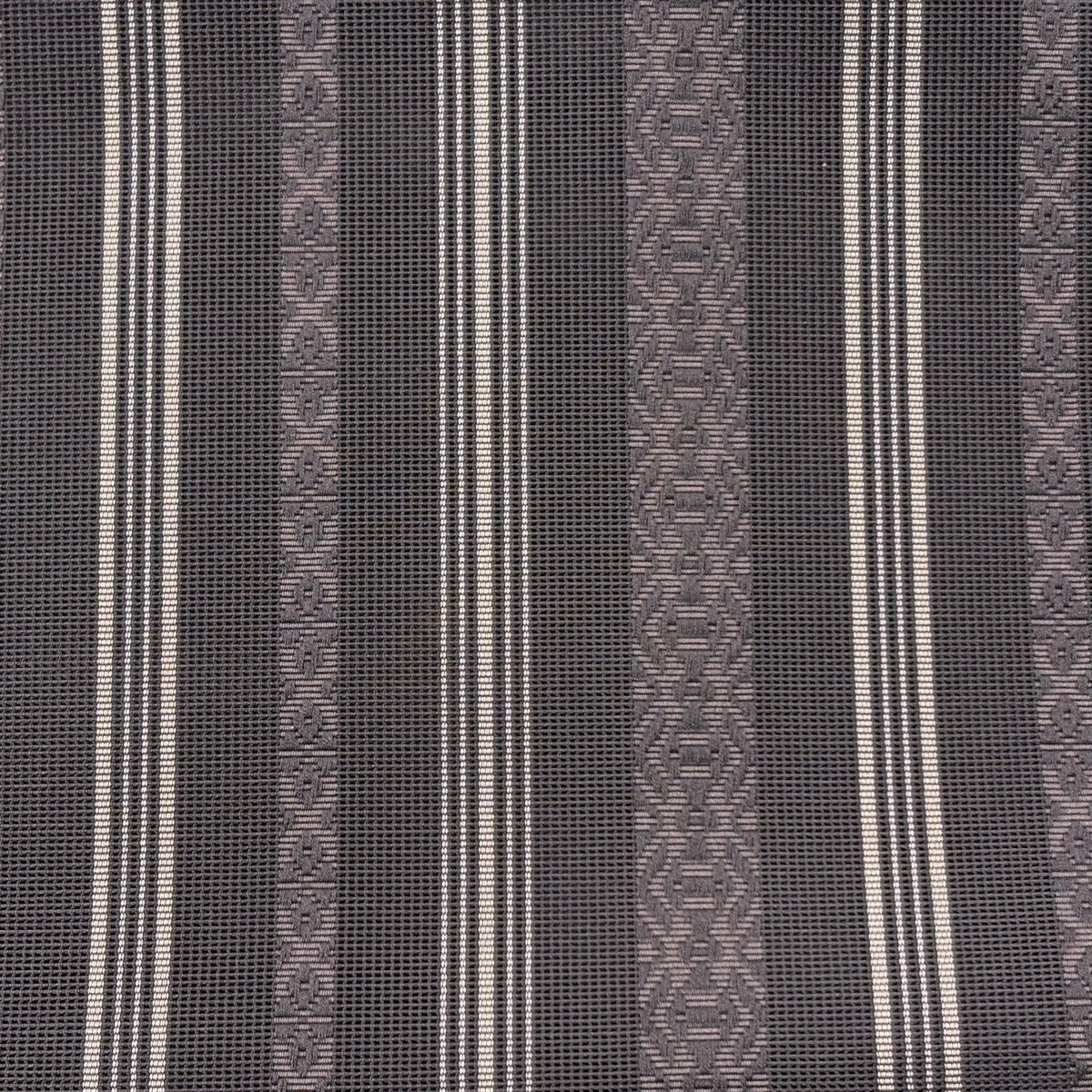 付け帯 秀品 作り帯 夏帯 縞 幾何学 灰紫