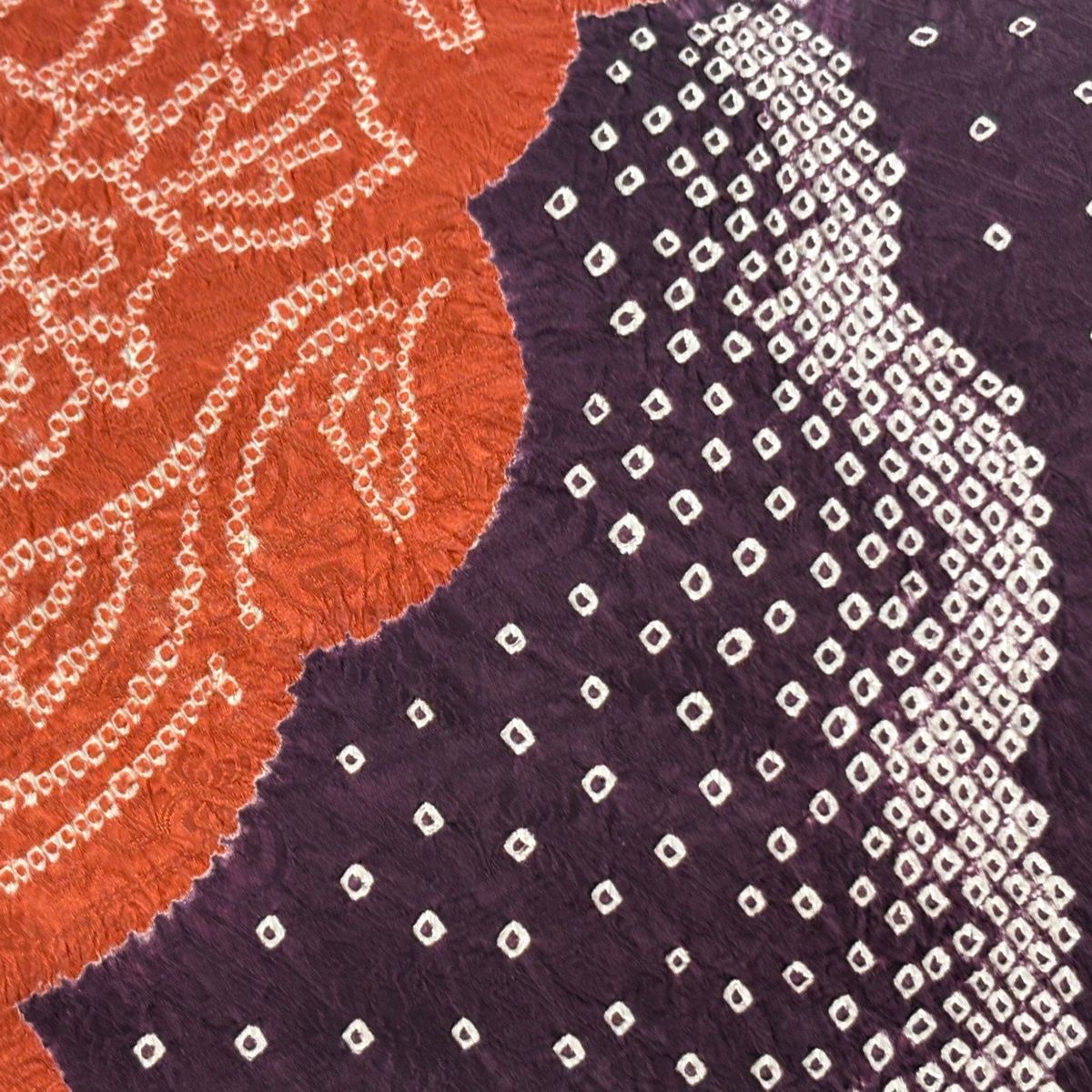 美品】 名古屋帯 秀品 草花 雲文 絞り 濃紫 正絹 【中古】 - メルカリ