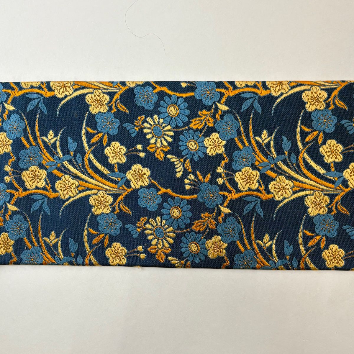 名古屋帯 秀品 草花 梅 唐織 藍色 正絹 【中古】 - メルカリ