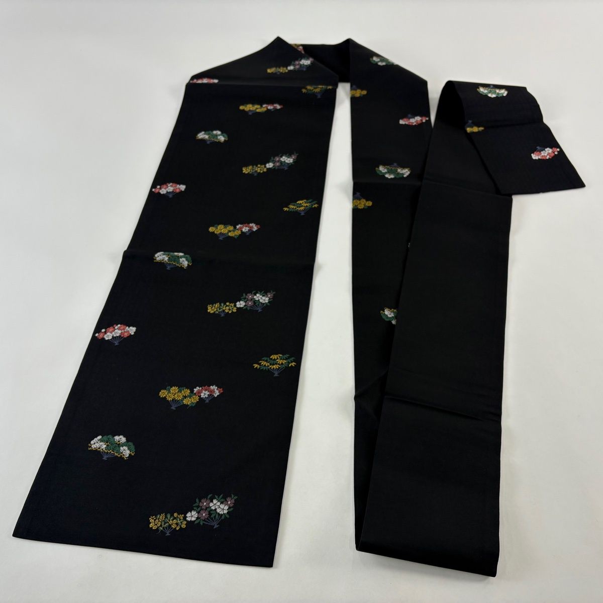 美品】 名古屋帯 秀品 松竹梅 菊 金糸 黒 正絹 【中古】 - メルカリ