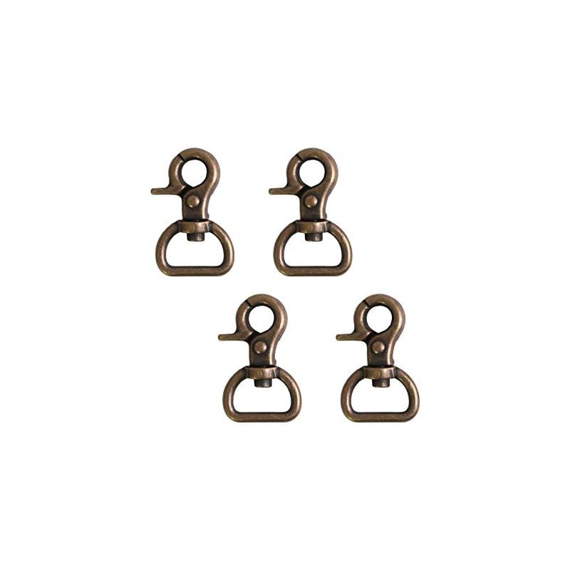 日本紐釦貿易 Nippon Chuko ミニレバーナスカン 入り 15 mm アンティークゴールド SJNA 6 AG 20 手芸用品 手芸材料 バッグ用ナスカン