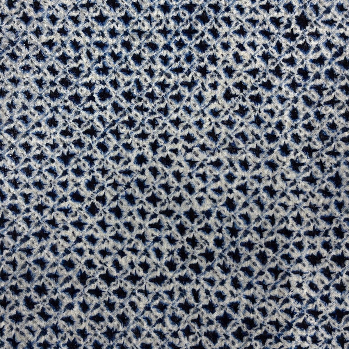 幾何学模様 紺色