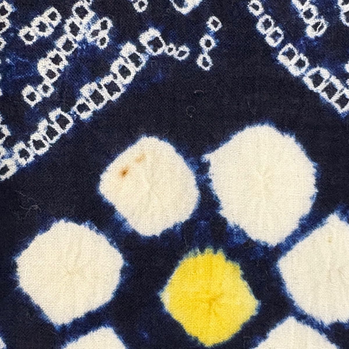  浴衣 身丈152 cm 裄丈61 S 絞り浴衣 菊 紺色 綿 浴衣単品 浴衣