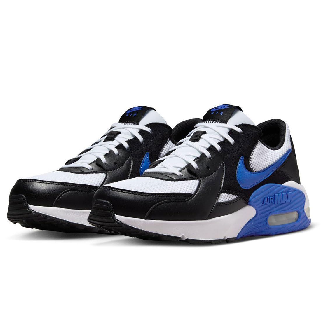 ナイキ エア マックス エクシー AIR MAX EXCEE ホワイト ブラック ブルー FQ 8738-010 スニーカー シューズ 日本 25.5 cm