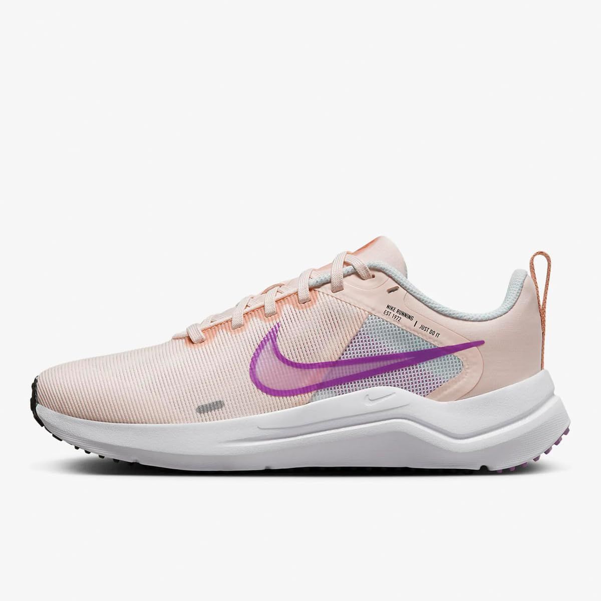 ナイキ ダウンシフター 12 W DOWN SHITER グアバアイス|ピュアプラチナム|アンバーブラウン|ラッシュフューシャ DD 9294-800 日本国 24.0 cm