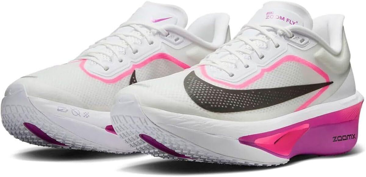 ナイキ ズーム フライ 6 ZOOM FLY ホワイト|ビビッドグレープ|ハイパーピンク|ブラック FN 8454-101 28.0 cm