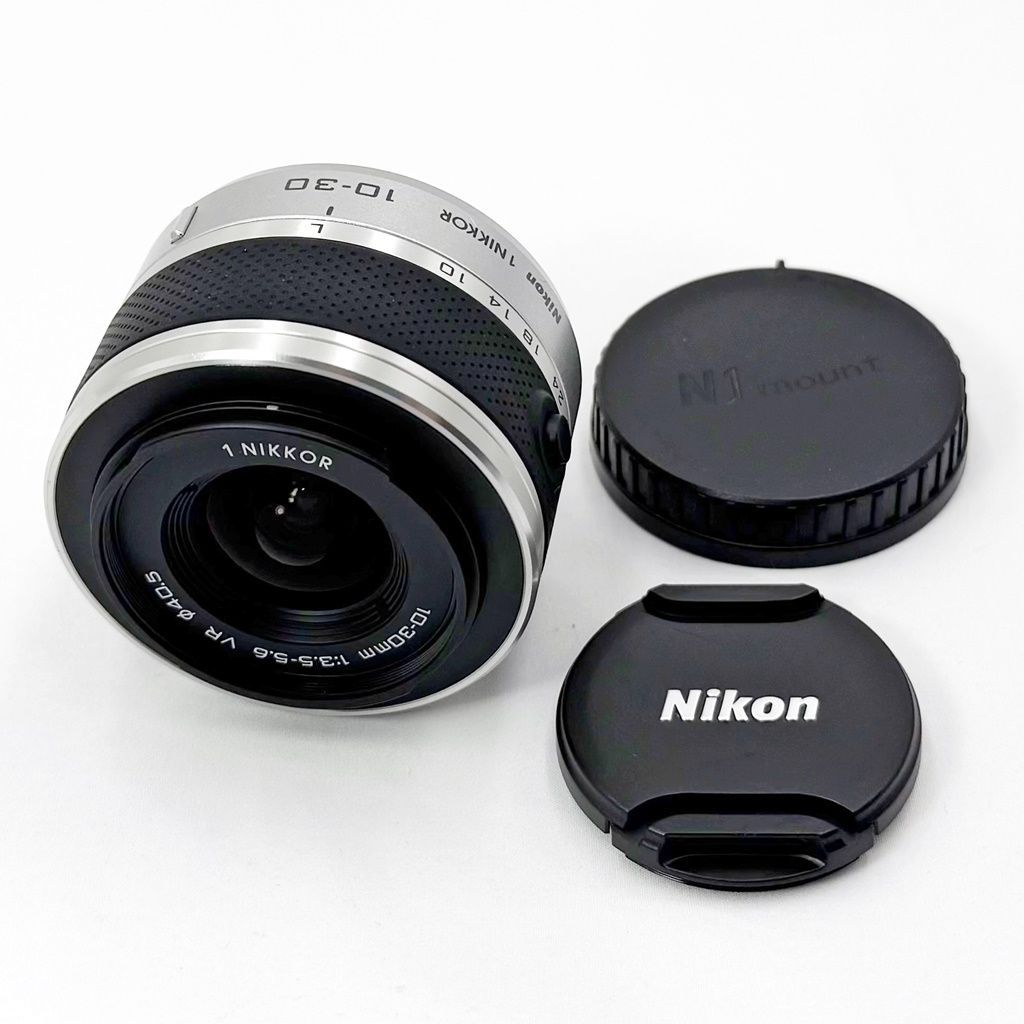 美品】ニコン Nikon 1 NIKKOR VR 10-30mm F3.5-5.6 シルバー