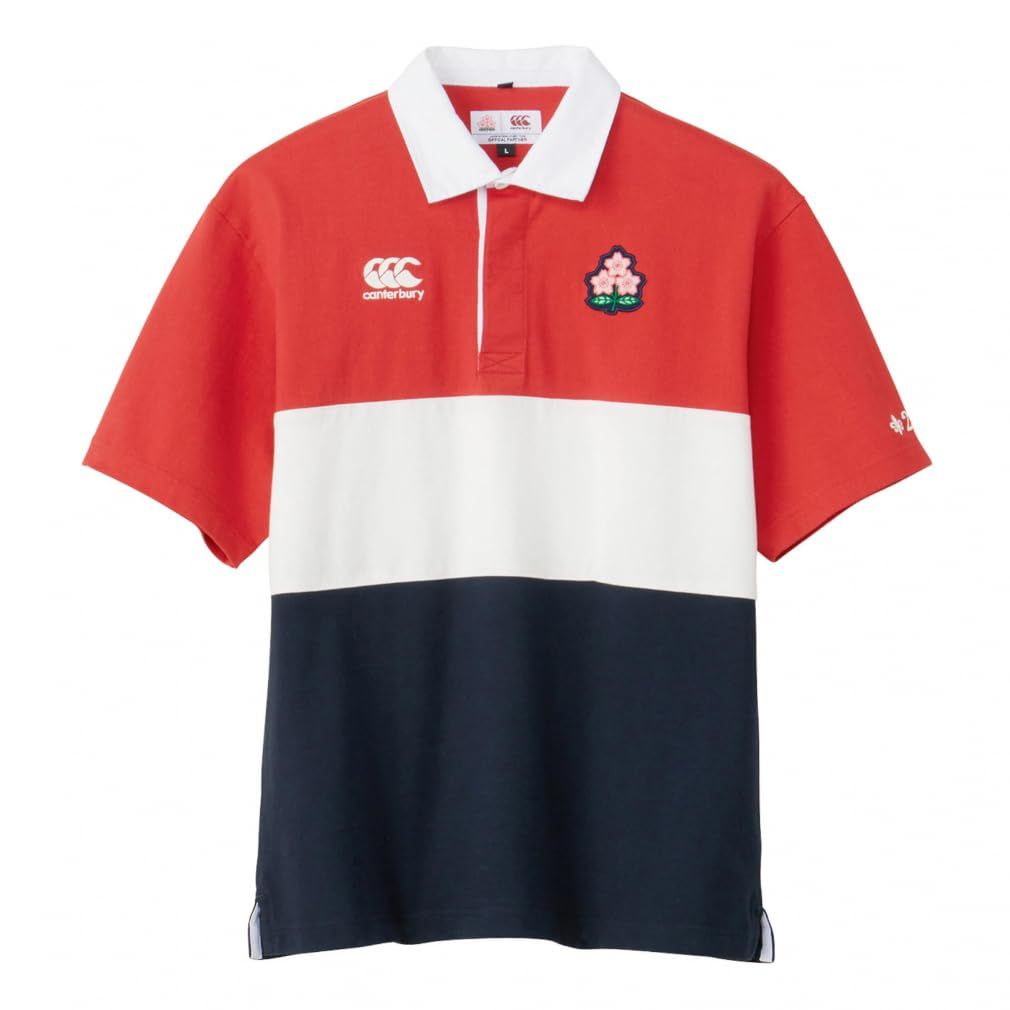 カンタベリー JAPAN S|S RUGBY JERSEY ジャパンショートスリーブラグビージャージ 65_レッド 3 L