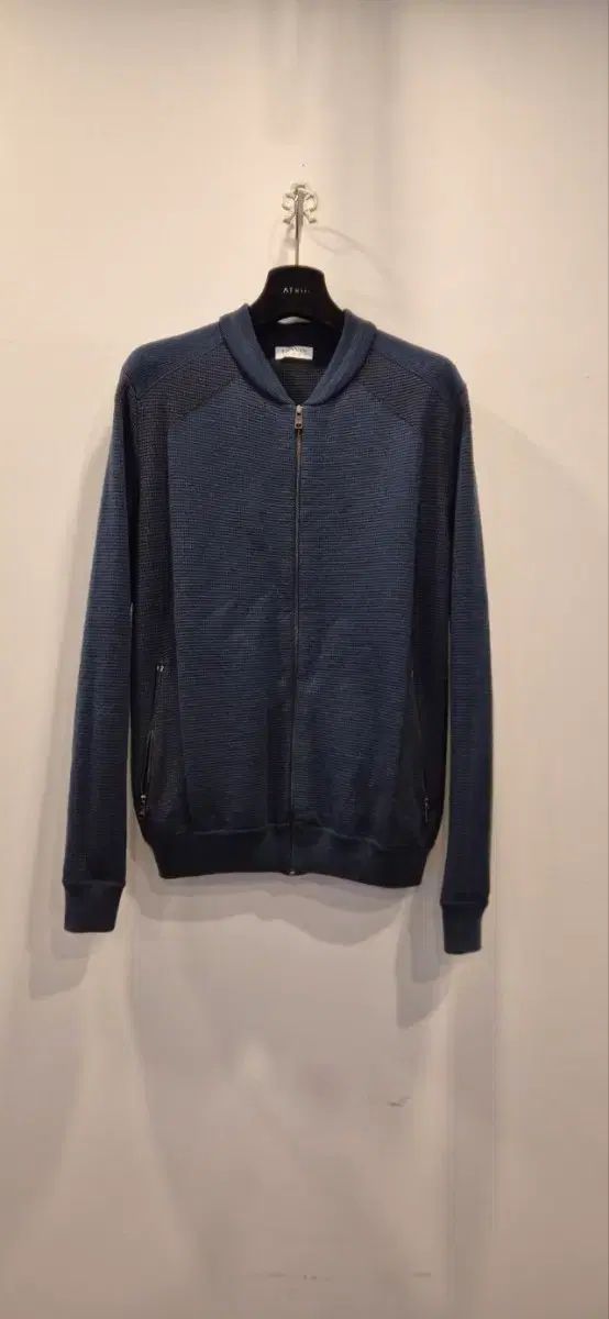 LANVIN ランバン スポーツ UP 100 ネイビー 人気 ジップアップニット