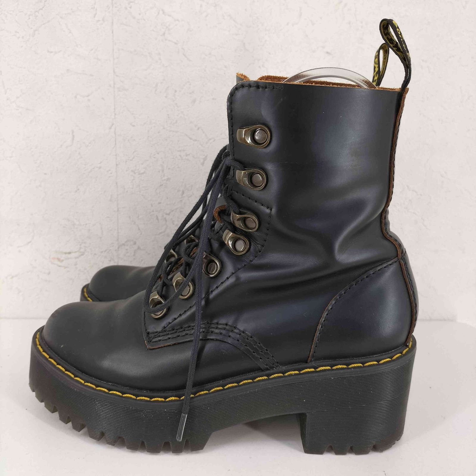 ドクターマーチン Dr.Martens LEONA 7 フック ブーツ レディース UK 3