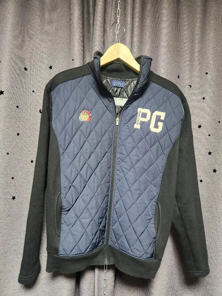 パーリーゲイツ メンズ キルティング ゴルフ アウター ネイビー