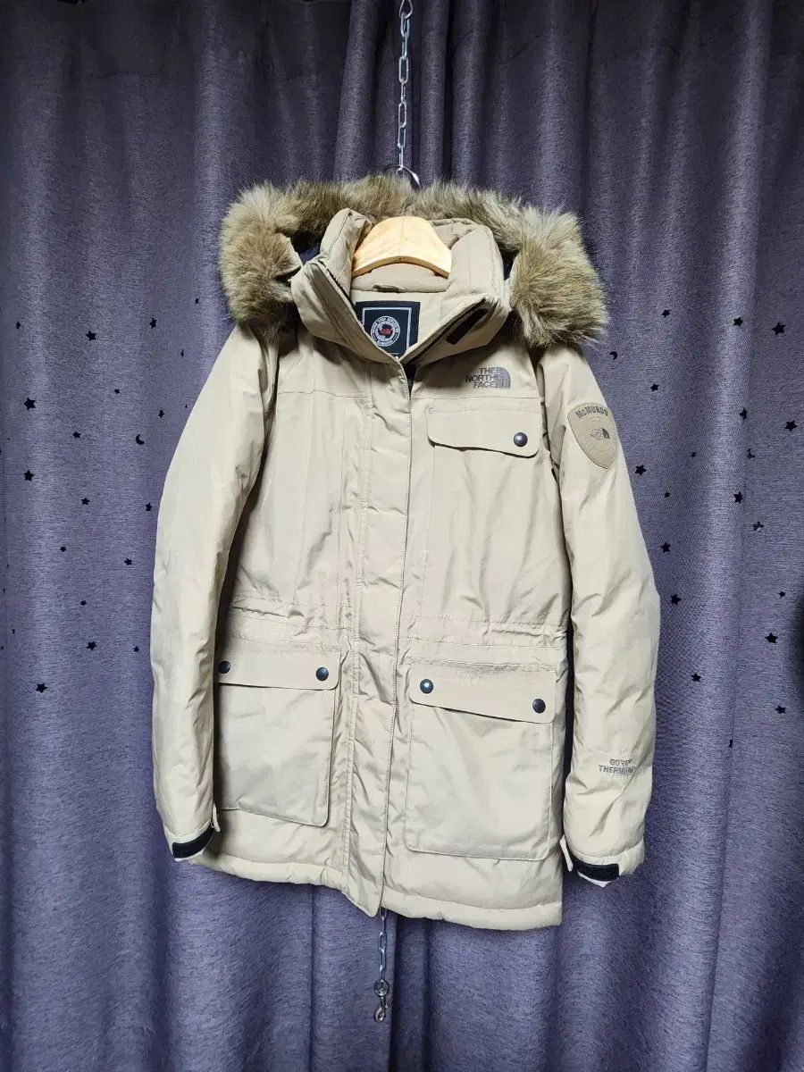 ノースフェイス　マクマードパーカー　ダウンコート　レディース　M ベージュ 中古・古着通販】THE NORTH FACE (ザ ノース フェイス) MCMURDO PARKA