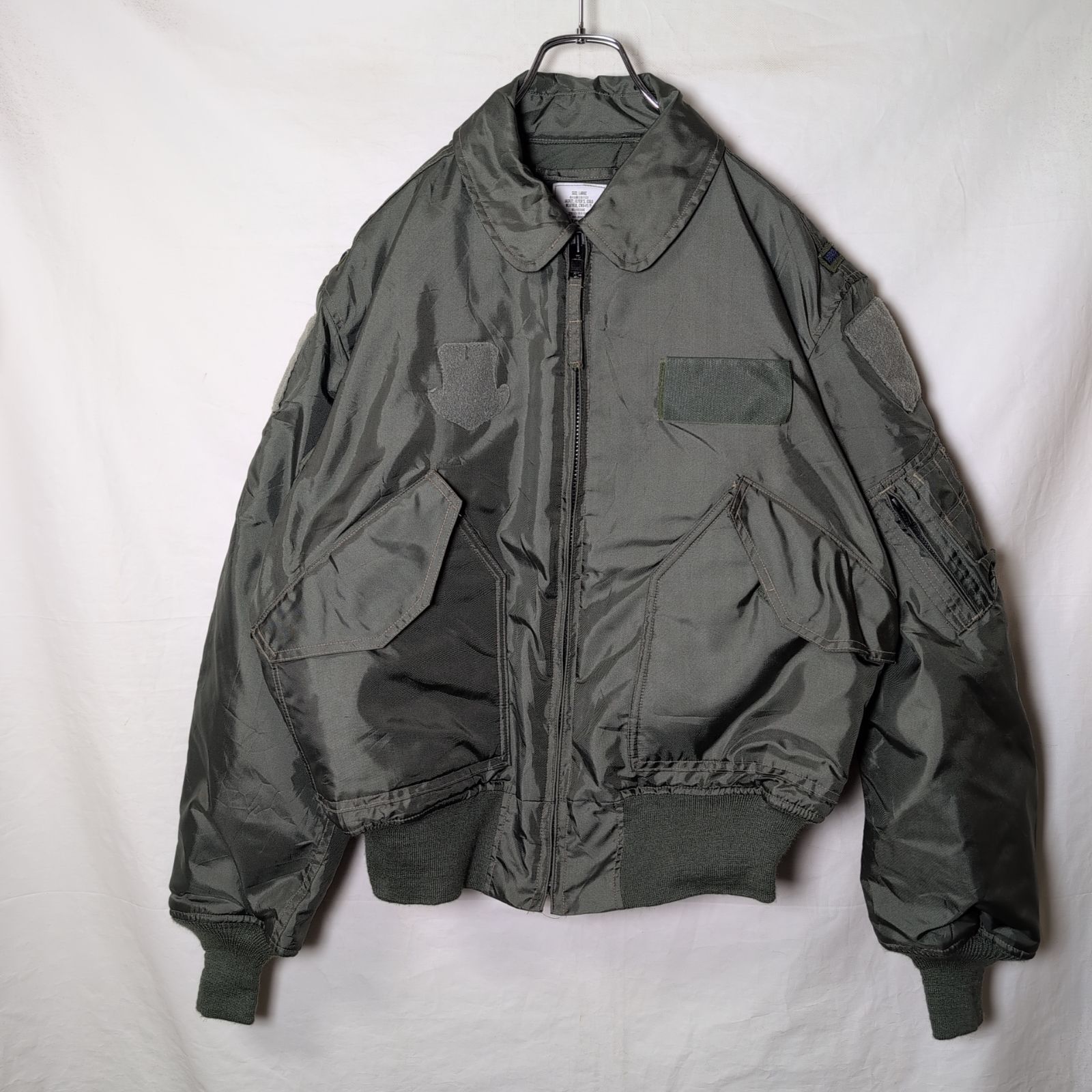 80s USAF CWU-45/P MIL-J-83388E アラミド フライトジャケット f213