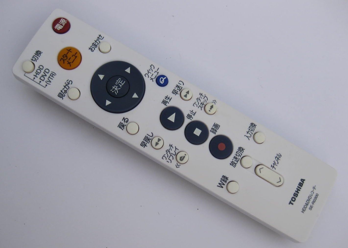 東芝 SE R 0300 HDD DVDレコーダー リモコン