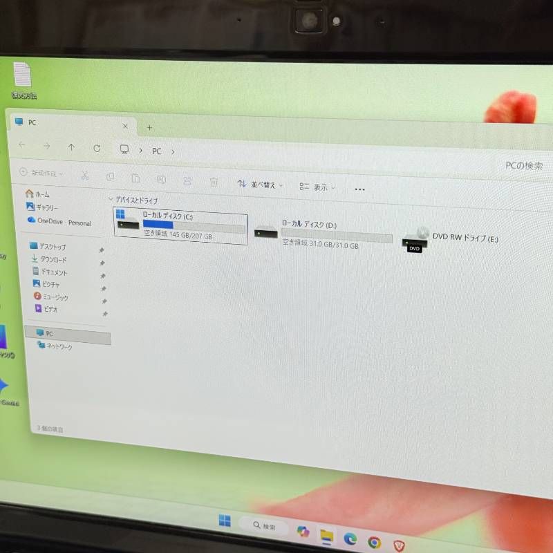  整備済み NEC タッチパネル ノートパソコン Windows 11 corei 7 SSD フルHD 15.6インチ DVD 419 Windowsノート本体 ノートPC