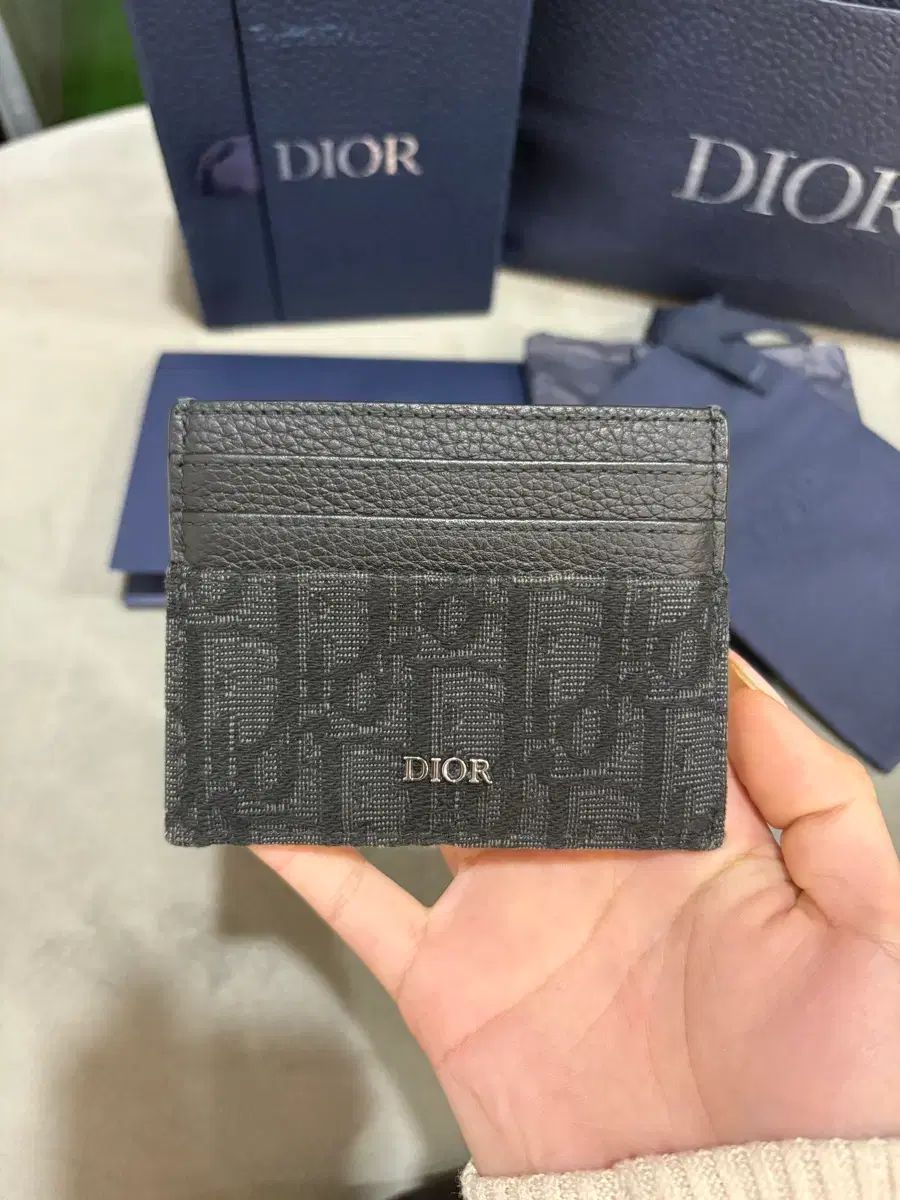 ディオール オブリーク ジャカード カードウォレット - メルカリ