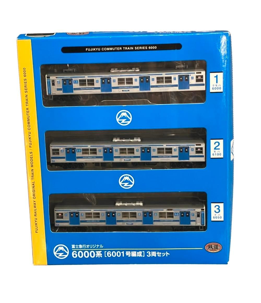 訳あり トミーテック 富士急行オリジナル 6000系 6001号編成 3両セット