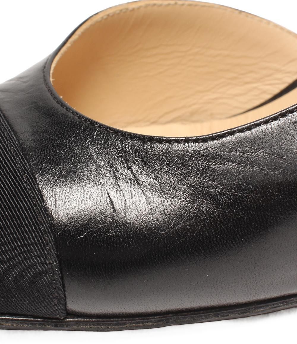 CHANEL シャネル パンプス ミュール ココマーク 22cm シャネル スリングバック ミュール パンプス ココマーク G31318