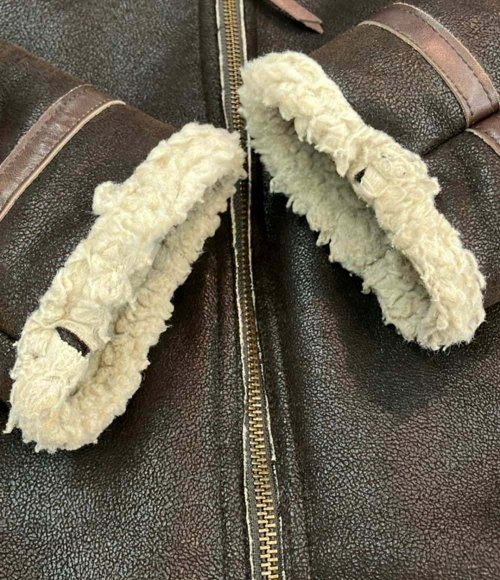 CAPCOM BIOHAZARD レオンモデル B-6 ムートンジャケット カプコン