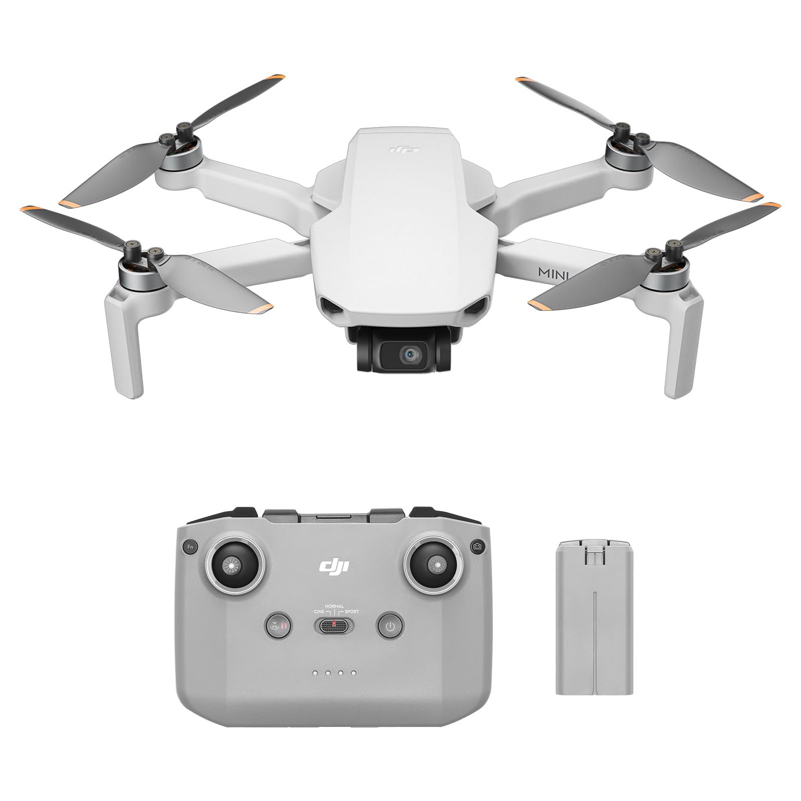 DJI Mini 4 K カメラドローンコンボ UHDカメラ搭載ドローン 大人用 249 g未満 3軸ジンバル映像ブレ補正 10 kmビデオ伝送 自 追加 なし 1年間メーカー標準保証 62分