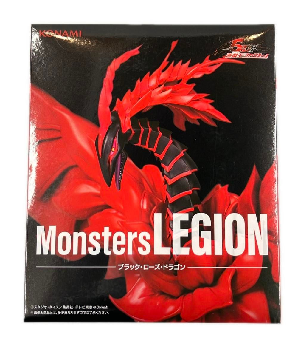 美品 KONAMI 遊戯王5D's Monsters LEGION ブラック・ローズ・ドラゴン