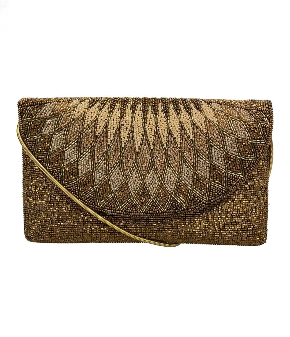 ルミーはしもと ショルダーバッグ ビーズバッグ 斜め掛け レディース