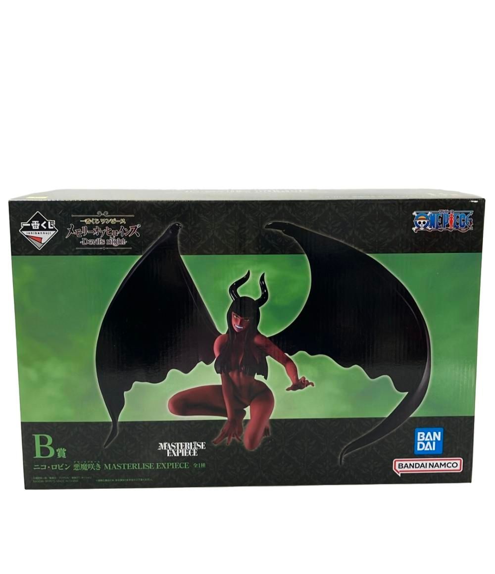 美品 バンダイ ONE PIECE 一番くじ ニコ・ロビン 悪魔咲き MASTERLISE
