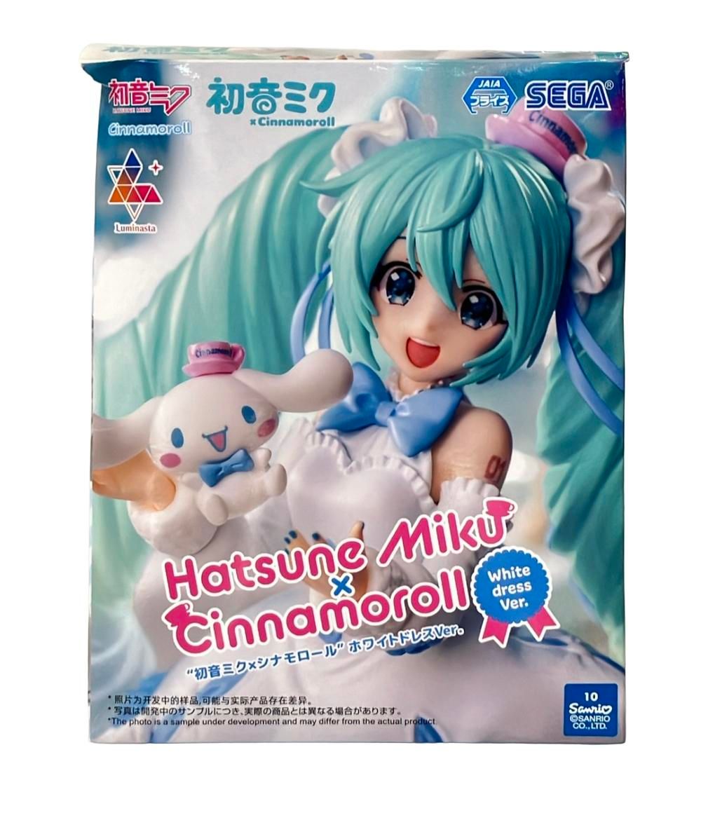 SEGA VOCALOID Luminasta 初音ミク×シナモロール ホワイトドレスver